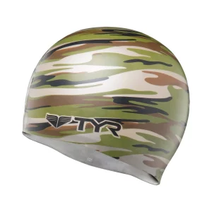 Tyr czepek pływacki Camo Green